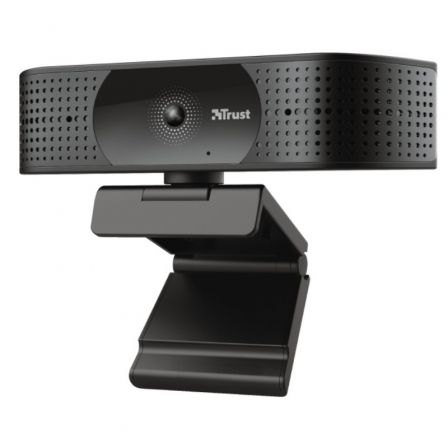 Webcam Trust TW-350/ Enfoque Automático/ 3840 x 2160 4K UHD Webcam Trust TW-350/ Enfoque Automático/ 3840 x 2160 4K UHD