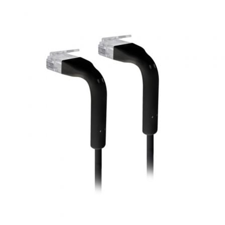 Cable Acodado Ubiquiti U-Cable-Patch-RJ45-BK/ 10cm/ Negro Cable Acodado Ubiquiti U-Cable-Patch-RJ45-BK/ 10cm/ Negro
