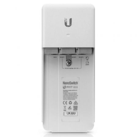 Switch Ubiquiti NanoSwitch N-SW/ 4 Puertos RJ45 10/100/1000 PoE Switch Ubiquiti NanoSwitch N-SW/ 4 Puertos RJ45 10/100/1000 PoE