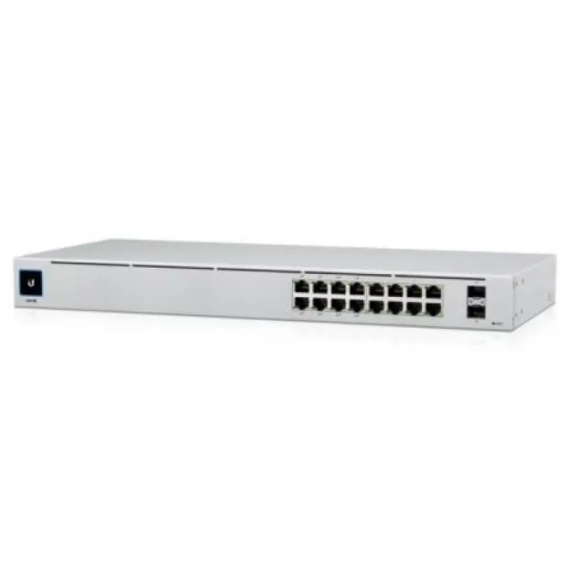 Switch Gestionable Ubiquiti USW-16-POE 16 Puertos/ RJ-45 Gigabit 10/100/1000 / SFP/ PoE Switch Gestionable Ubiquiti USW-16-POE 16 Puertos/ RJ-45 Gigabit 10/100/1000 / SFP/ PoE