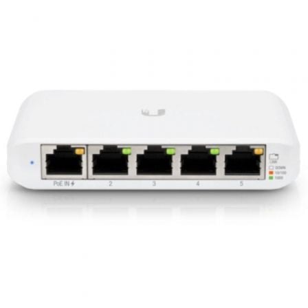 Switch Gestionado Ubiquiti USW-Flex Mini 5 Puertos/ RJ45 10/100/1000 POE Switch Gestionado Ubiquiti USW-Flex Mini 5 Puertos/ RJ45 10/100/1000 POE