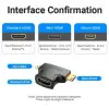 Adaptador HDMI 2 en 1 Vention AGFB0/ HDMI Hembra - Micro HDMI Macho - Mini HDMI Macho Adaptador HDMI 2 en 1 Vention AGFB0/ HDMI Hembra - Micro HDMI Macho - Mini HDMI Macho