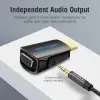 Adaptador Conversor Vention AIDB0/ HDMI Macho a VGA Hembra/ Audio Jack 3.5mm Adaptador Conversor Vention AIDB0/ HDMI Macho a VGA Hembra/ Audio Jack 3.5mm