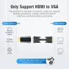 Adaptador Conversor Vention AIDB0/ HDMI Macho a VGA Hembra/ Audio Jack 3.5mm Adaptador Conversor Vention AIDB0/ HDMI Macho a VGA Hembra/ Audio Jack 3.5mm