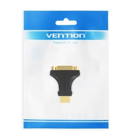 Adaptador HDMI Vention AIKB0/ HDMI Macho - DVI (24+5) Hembra Adaptador HDMI Vention AIKB0/ HDMI Macho - DVI (24+5) Hembra