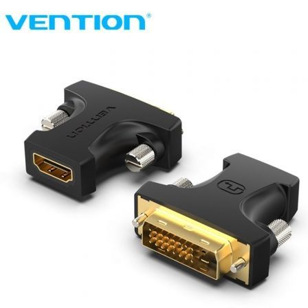 Adaptador HDMI Vention AILB0/ HDMI Hembra - DVI (24+1) Macho Adaptador HDMI Vention AILB0/ HDMI Hembra - DVI (24+1) Macho
