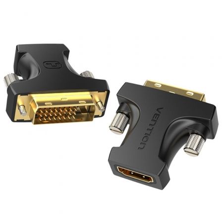 Adaptador HDMI Vention AILB0/ HDMI Hembra - DVI (24+1) Macho Adaptador HDMI Vention AILB0/ HDMI Hembra - DVI (24+1) Macho