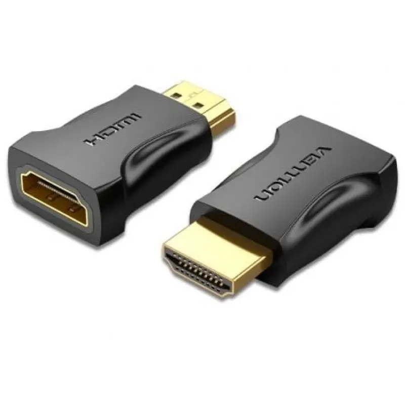 Adaptador HDMI 4K Vention AIMB0/ HDMI Macho - HDMI Hembra Adaptador HDMI 4K Vention AIMB0/ HDMI Macho - HDMI Hembra