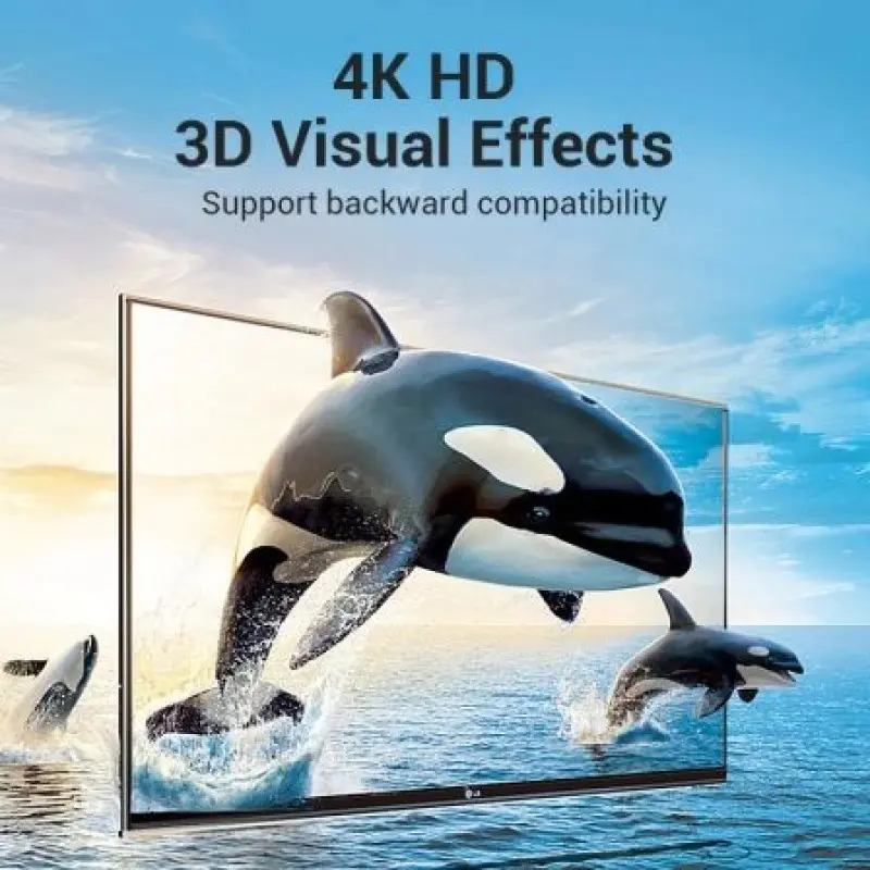 Adaptador HDMI 4K Vention AIMB0/ HDMI Macho - HDMI Hembra Adaptador HDMI 4K Vention AIMB0/ HDMI Macho - HDMI Hembra