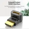 Adaptador HDMI 4K 270º Vention AINB0/ HDMI Macho - HDMI Hembra Adaptador HDMI 4K 270º Vention AINB0/ HDMI Macho - HDMI Hembra