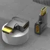 Adaptador HDMI 4K 90º Vention AIPB0/ HDMI Macho - HDMI Hembra Adaptador HDMI 4K 90º Vention AIPB0/ HDMI Macho - HDMI Hembra