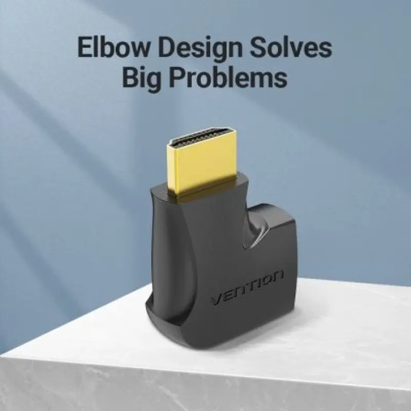 Adaptador HDMI 4K 270º Vention AIQB0/ HDMI Macho - HDMI Hembra Adaptador HDMI 4K 270º Vention AIQB0/ HDMI Macho - HDMI Hembra
