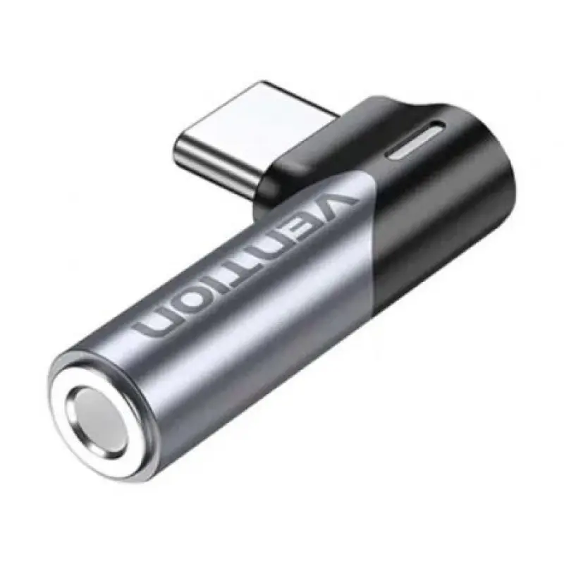 Adaptador Audio Vention BGWH0/ Jack 3.5 Hembra - USB Tipo-C Macho/ Gris Adaptador Audio Vention BGWH0/ Jack 3.5 Hembra - USB Tipo-C Macho/ Gris