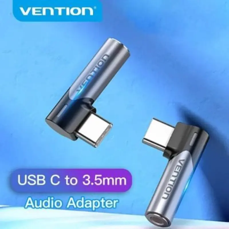 Adaptador Audio Vention BGWH0/ Jack 3.5 Hembra - USB Tipo-C Macho/ Gris Adaptador Audio Vention BGWH0/ Jack 3.5 Hembra - USB Tipo-C Macho/ Gris