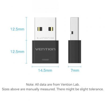 Adaptador USB - Bluetooth Vention NAHB0 Adaptador USB - Bluetooth Vention NAHB0