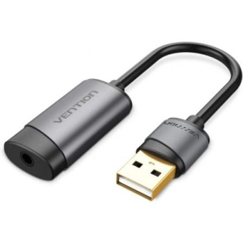 Tarjeta de Sonido Vention CDJHB/ USB Macho - Jack 3.5 Hembra Tarjeta de Sonido Vention CDJHB/ USB Macho - Jack 3.5 Hembra