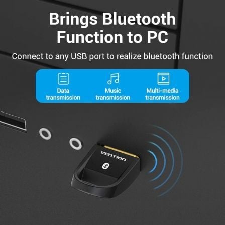 Adaptador USB - Bluetooth Vention CDSB0 Adaptador USB - Bluetooth Vention CDSB0