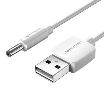 Cable Conversor USB Vention CEXWF/ USB Macho - DC 3.5mm Macho/ 1m/ Blanco Cable Conversor USB Vention CEXWF/ USB Macho - DC 3.5mm Macho/ 1m/ Blanco