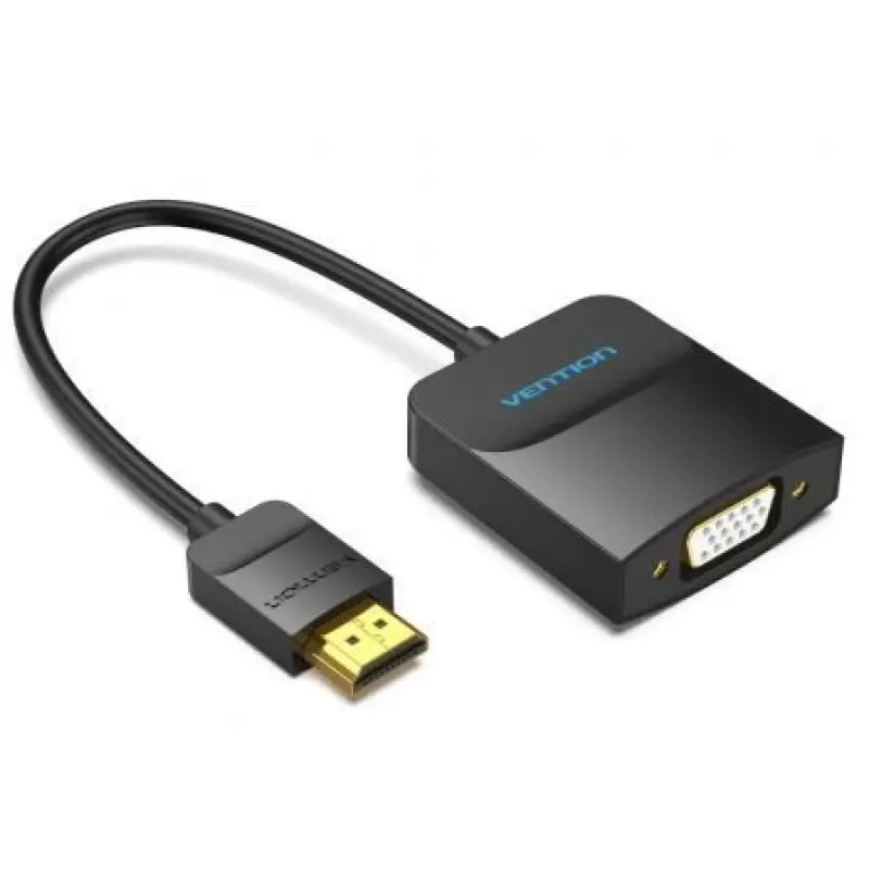Conversor Vention 42154/ HDMI Macho - VGA Hembra/ 15cm/ Negro Conversor Vention 42154/ HDMI Macho - VGA Hembra/ 15cm/ Negro