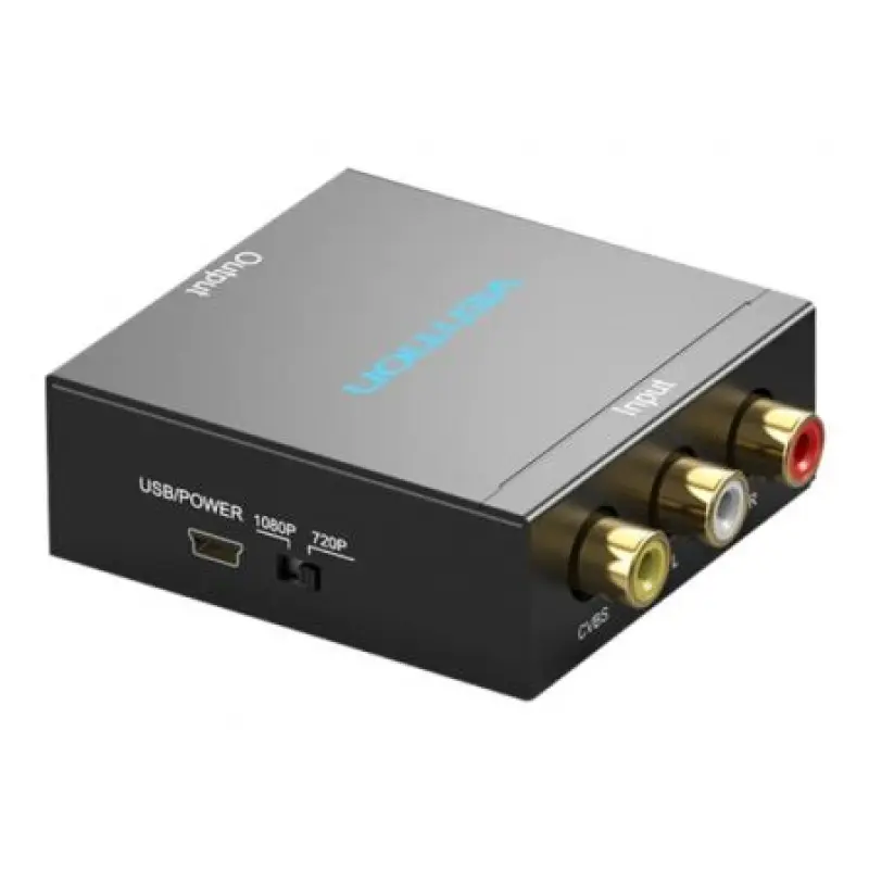 Convertidor RCA a HDMI Vention AEFB0/ RCA Hembra - HDMI Hembra - MiniUSB Hembra Convertidor RCA a HDMI Vention AEFB0/ RCA Hembra - HDMI Hembra - MiniUSB Hembra