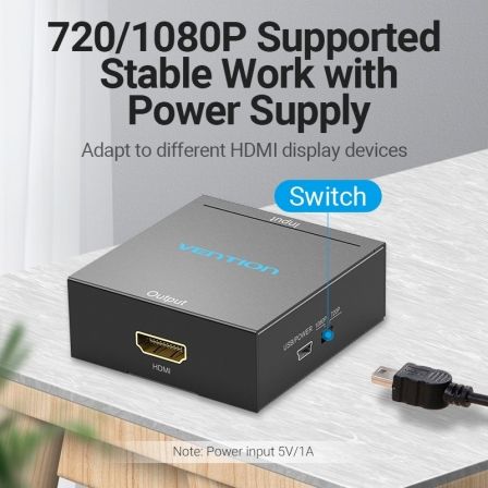 Convertidor RCA a HDMI Vention AEFB0/ RCA Hembra - HDMI Hembra - MiniUSB Hembra Convertidor RCA a HDMI Vention AEFB0/ RCA Hembra - HDMI Hembra - MiniUSB Hembra