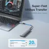Adaptador USB 3.1 Vention CUAH0/ USB Tipo-C Hembra - USB Macho/ Azul Adaptador USB 3.1 Vention CUAH0/ USB Tipo-C Hembra - USB Macho/ Azul