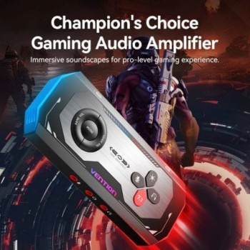 Tarjeta de Sonido Gaming con Amplificador Vention CVAB0/ USB Tipo-C Macho - 3xJack 3.5 Hembra Tarjeta de Sonido Gaming con Amplificador Vention CVAB0/ USB Tipo-C Macho - 3xJack 3.5 Hembra