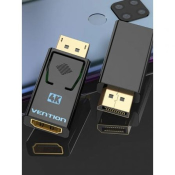 Adaptador Vention HBMB0/ DisplayPort Macho - HDMI Hembra Adaptador Vention HBMB0/ DisplayPort Macho - HDMI Hembra