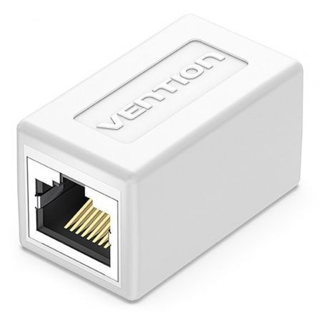 Adaptador Conector RJ45 IPVW0 Cat6 FTP/ RJ45 Hembra - RJ45 Hembra/ Blanco Adaptador Conector RJ45 IPVW0 Cat6 FTP/ RJ45 Hembra - RJ45 Hembra/ Blanco