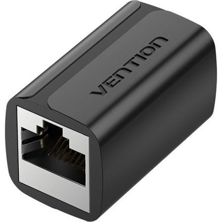 Adaptador Conector Vention RJ45 IPWB0 Cat7 FTP/ RJ45 Hembra - RJ45 Hembra/ Negro Adaptador Conector Vention RJ45 IPWB0 Cat7 FTP/ RJ45 Hembra - RJ45 Hembra/ Negro