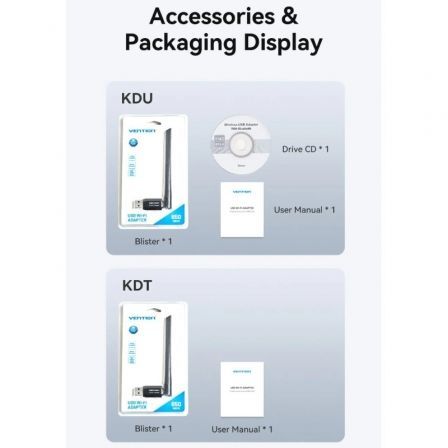 Adaptador USB - WiFi Vention KDTB0/ 650Mbps Adaptador USB - WiFi Vention KDTB0/ 650Mbps