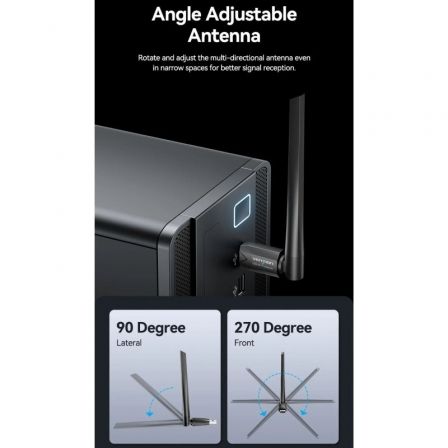 Adaptador USB - WiFi Vention KDUB0/ 650Mbps/ Incluye Drivers Adaptador USB - WiFi Vention KDUB0/ 650Mbps/ Incluye Drivers