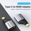Adaptador USB Tipo-C Vention TCAH0/ USB Tipo-C Macho - HDMI Hembra Adaptador USB Tipo-C Vention TCAH0/ USB Tipo-C Macho - HDMI Hembra
