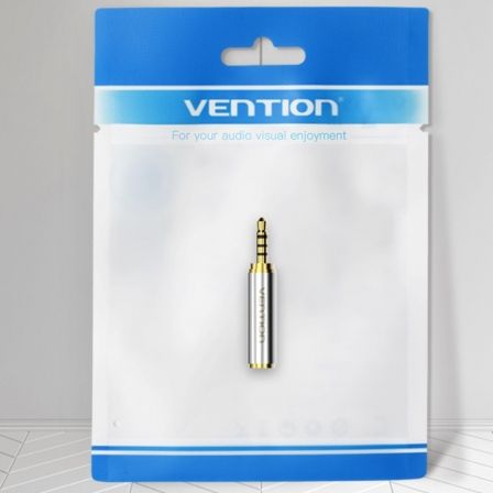 Adaptador Jack Vention VAB-S02/ Jack 2.5 Macho - Jack 3.5 Hembra/ Plata Adaptador Jack Vention VAB-S02/ Jack 2.5 Macho - Jack 3.5 Hembra/ Plata