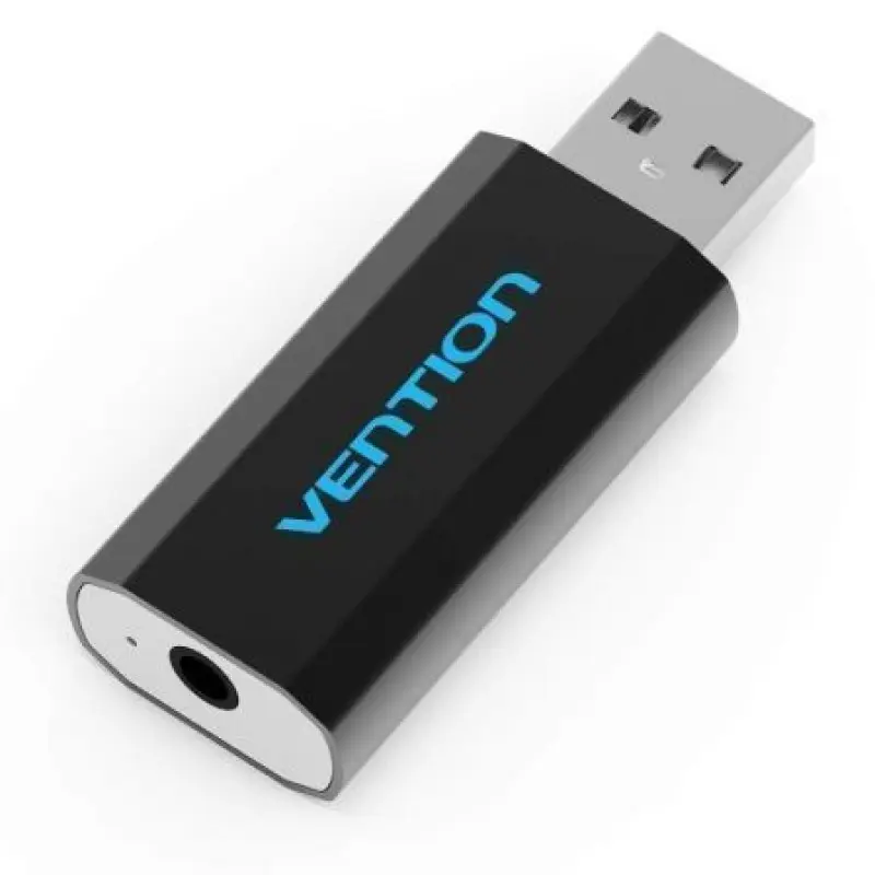 Tarjeta de Sonido Vention VAB-S15-B/ USB Macho - Jack 3.5 Hembra Tarjeta de Sonido Vention VAB-S15-B/ USB Macho - Jack 3.5 Hembra