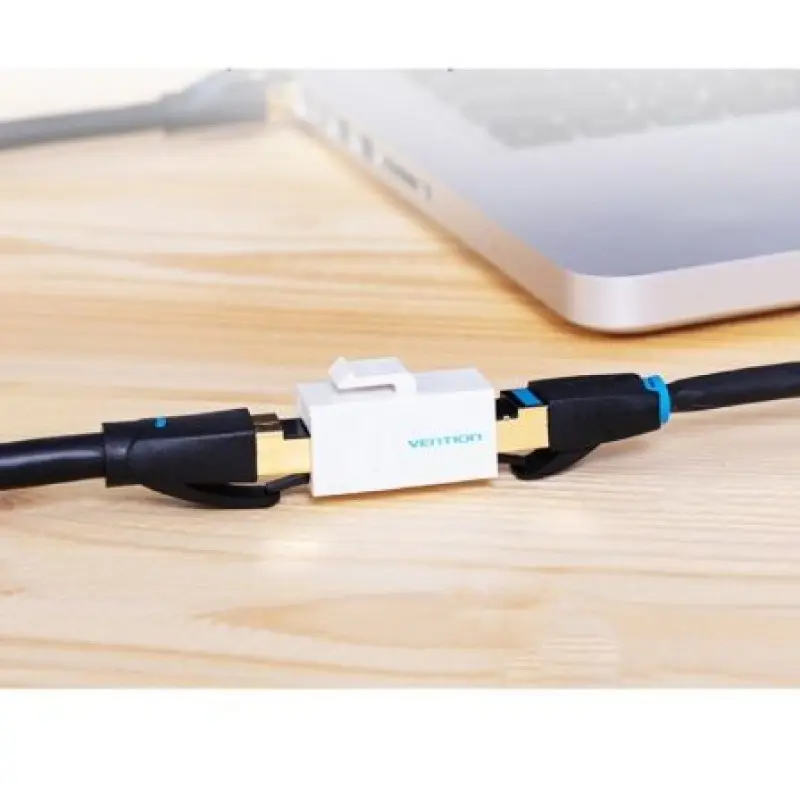 Adaptador Conector RJ45 VDD-B07-W Cat5 UTP/ RJ45 Hembra - RJ45 Hembra/ Blanco Adaptador Conector RJ45 VDD-B07-W Cat5 UTP/ RJ45 Hembra - RJ45 Hembra/ Blanco