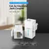 Adaptador Conector RJ45 VDD-B07-W Cat5 UTP/ RJ45 Hembra - RJ45 Hembra/ Blanco Adaptador Conector RJ45 VDD-B07-W Cat5 UTP/ RJ45 Hembra - RJ45 Hembra/ Blanco
