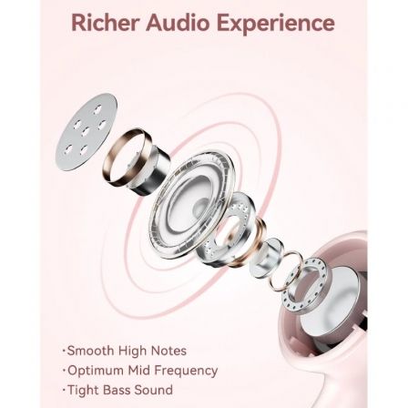 Auriculares Bluetooth Vention ELF 06 NBKP0 con estuche de carga/ Autonomía 6h/ Rosas Auriculares Bluetooth Vention ELF 06 NBKP0 con estuche de carga/ Autonomía 6h/ Rosas