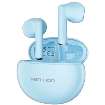Auriculares Bluetooth Vention ELF 06 NBKS0 con estuche de carga/ Autonomía 6h/ Azules Auriculares Bluetooth Vention ELF 06 NBKS0 con estuche de carga/ Autonomía 6h/ Azules