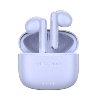 Auriculares Bluetooth Vention ELF E03 NBHV0 con estuche de carga/ Autonomía 6h/ Púrpura Auriculares Bluetooth Vention ELF E03 NBHV0 con estuche de carga/ Autonomía 6h/ Púrpura