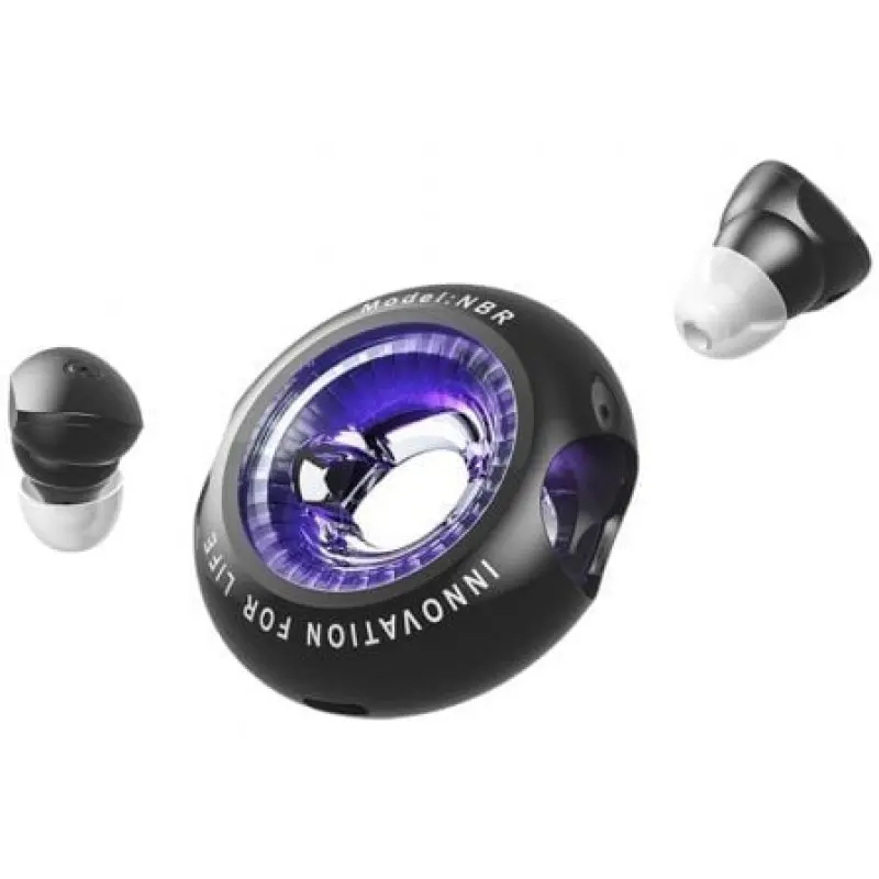 Auriculares Bluetooth Vention NBRB0 con estuche de carga/ Autonomía 6h/ Negros Auriculares Bluetooth Vention NBRB0 con estuche de carga/ Autonomía 6h/ Negros