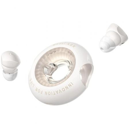 Auriculares Bluetooth Vention NBRN0 con estuche de carga/ Autonomía 6h/ Beige Auriculares Bluetooth Vention NBRN0 con estuche de carga/ Autonomía 6h/ Beige
