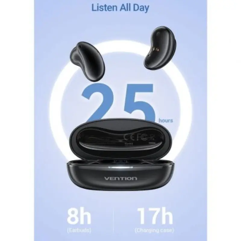 Auriculares Bluetooth Vention Tiny T11 NBJW0 con estuche de carga/ Autonomía 8h/ Blancos Auriculares Bluetooth Vention Tiny T11 NBJW0 con estuche de carga/ Autonomía 8h/ Blancos