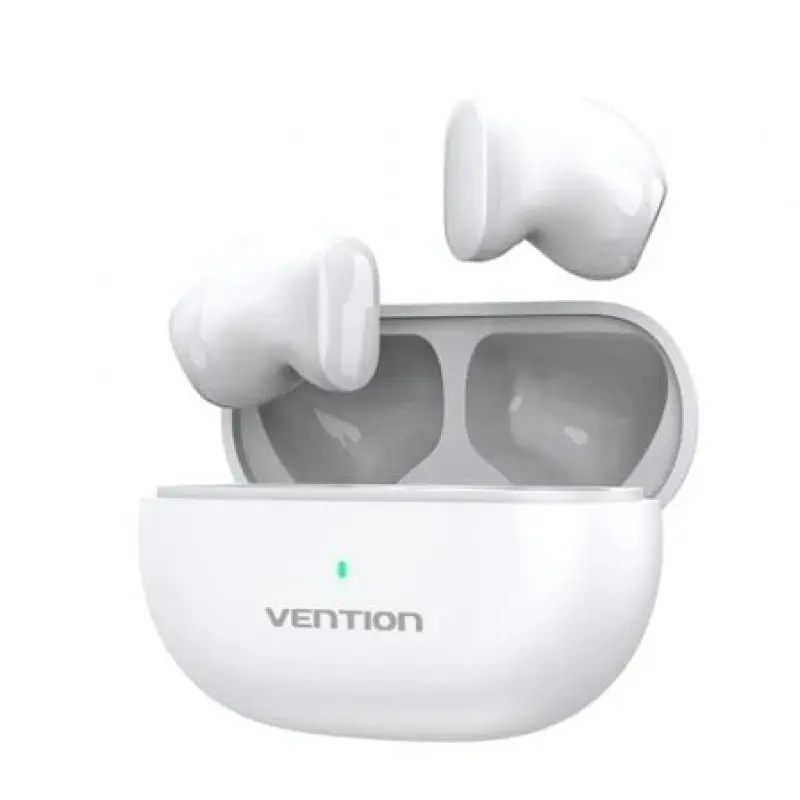 Auriculares Bluetooth Vention Tiny T12 NBLW0 con estuche de carga/ Autonomía 6h/ Blancos Auriculares Bluetooth Vention Tiny T12 NBLW0 con estuche de carga/ Autonomía 6h/ Blancos
