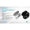 Auriculares Bluetooth Vention Tiny T16 F12W0 con estuche de carga/ Autonomía 7h/ Blancos Auriculares Bluetooth Vention Tiny T16 F12W0 con estuche de carga/ Autonomía 7h/ Blancos