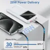 Powerbank 10000mAh Vention FHKW0/ 22.5W/ Blanca Powerbank 10000mAh Vention FHKW0/ 22.5W/ Blanca