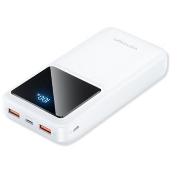 Powerbank 20000mAh Vention FHLW0/ 22.5W/ Blanca Powerbank 20000mAh Vention FHLW0/ 22.5W/ Blanca