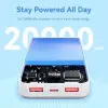 Powerbank 20000mAh Vention FHLW0/ 22.5W/ Blanca Powerbank 20000mAh Vention FHLW0/ 22.5W/ Blanca