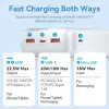 Powerbank 30000mAh Vention FHMB0/ 22.5W/ Negra Powerbank 30000mAh Vention FHMB0/ 22.5W/ Negra