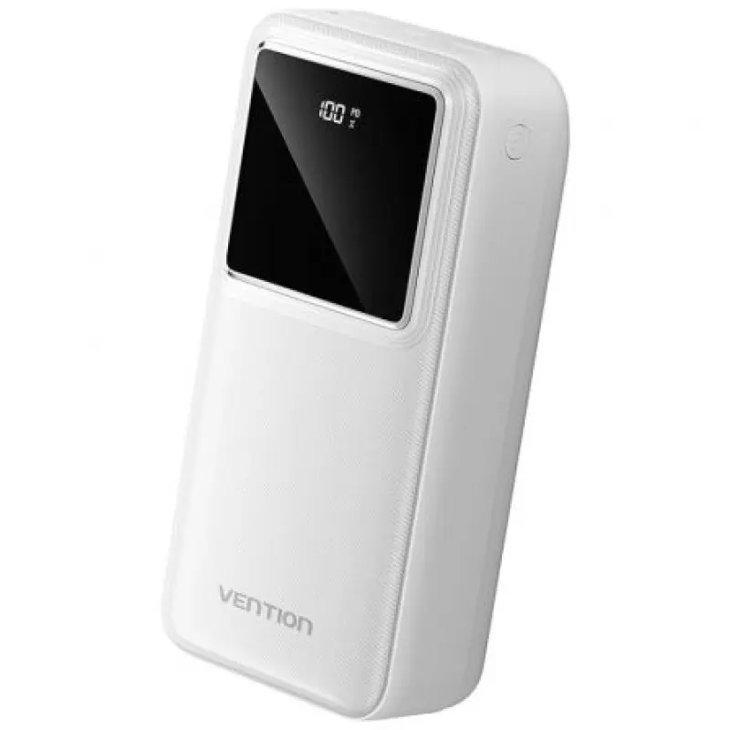 Powerbank 30000mAh Vention FHMW0/ 22.5W/ Blanca Powerbank 30000mAh Vention FHMW0/ 22.5W/ Blanca